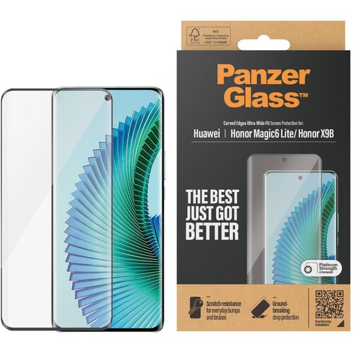 PanzerGlass zaštitno staklo za Huawei Honor Magic 6 Lite/X9B, Ultra Wide Fit Cene