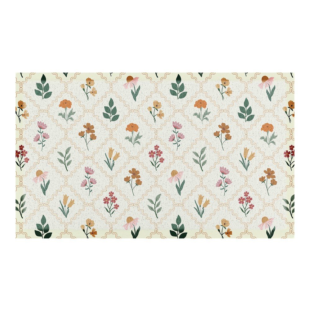 Artsy Doormats Otirač od PVC-a 40x70 cm Vintage Floral Stamp &ndash; Cijene