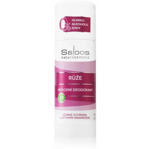 Saloos Bio Natural Deodorant Rose 60g