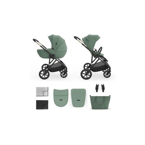 Kinderkraft KOLICA 2U1 PRIME 3 GREEN KSPRIM03GRE2000 Slike