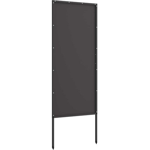  Privatnost u vrtu Antracit 50 x 140 cm Hladno valjana čelična Slike