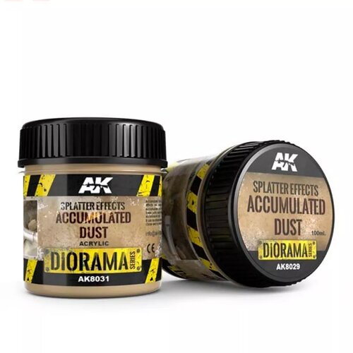 AK Interactive Splatter Effects Accumulated Dust - 100ml Cene