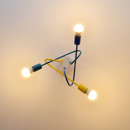  LED dečiji plafonski luster OXFORD 3xE27/15W/230V Slike