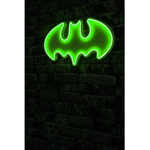 Wallity Dekorativna plastična LED rasveta Batman Bat Light Green Cene
