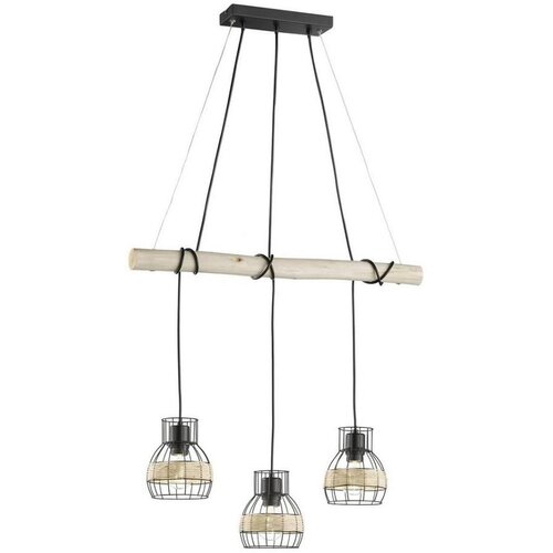 Fischer Honsel 60798 - Luster na sajli STRAW 3xE27/40W/230V Cene