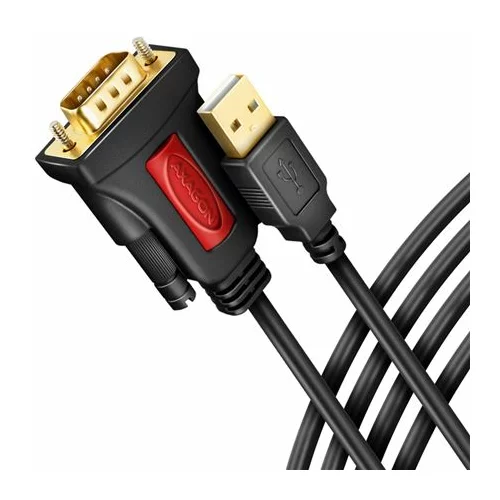 CC USB AM 2.0-DB9,Prolific, 1.5m, ADS-1PSN, Axagone