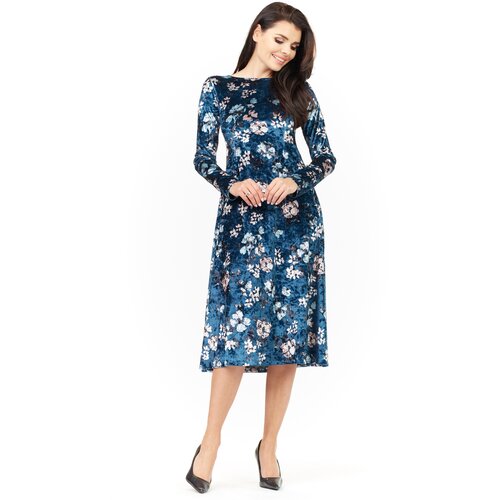 Infinite You Woman's Dress M147 Navy Blue Cene