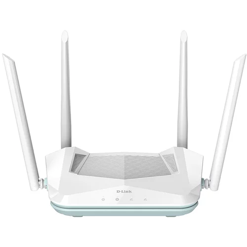Router D-LINK EAGLE PRO AX1500 Smart R15 Dual-Band Wi-Fi 6 / 2.4 GHz (up to 300 Mbps), 5 GHz (up to 1201 Mbps) / AI assistant / AI-based