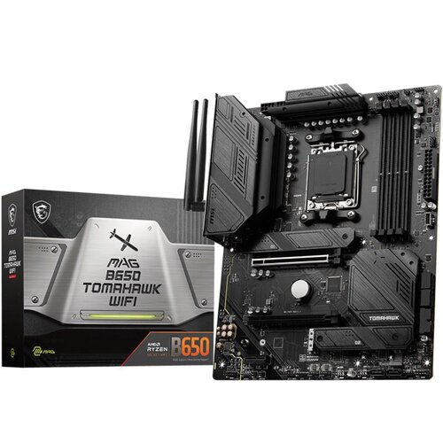 MSI Mainboard Desktop MAG B650 TOMAHAWK WIFI (AM5, 4x DDR5 max. 128GB, 1x PCI-E 4.0 x16x16, 1x PCI-E x1, 3x M.2 4.0, 6x SATA, 2x Cijene