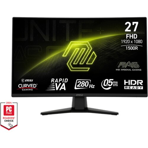 MSI MAG 274CXF računalni monitor 68,6 cm (27") 1920 x 1080 pikseli Full HD Črna Cene