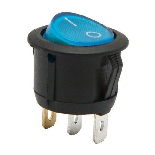 Delight Preklopno vgradno stikalo 6A 250V ON-OFF modra osvetlitev Slike
