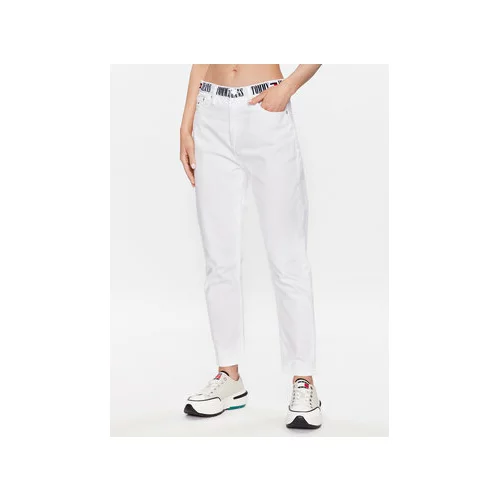 Tommy Jeans Jeans hlače Izzie DW0DW15529 Bela Slim Fit