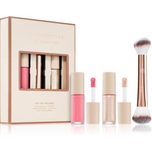 SOSU Cosmetics Blush & Glow Trio poklon set za lice Cijene