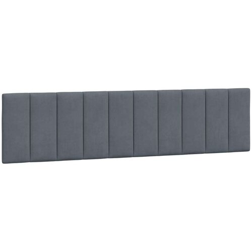  Okvir kreveta s LED svjetlima tamnosivi 200 x 200 cm bar&amp;scaron;unasti Slike