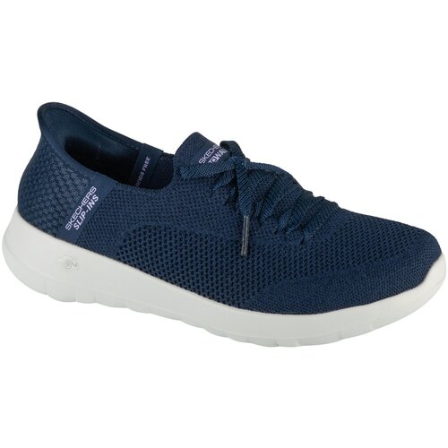 Skechers Nizke superge Slip-Ins: Go Walk Joy - Abby Modra Cene