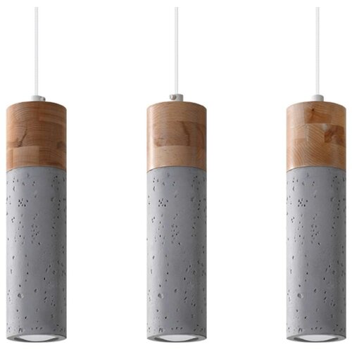  Obesna svetilka ZANE 3 siva, (21347749) Cene