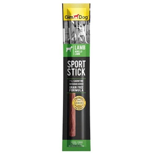 Gim Dog sport štapići - jagnjetina, poslastica za pse 12g Slike