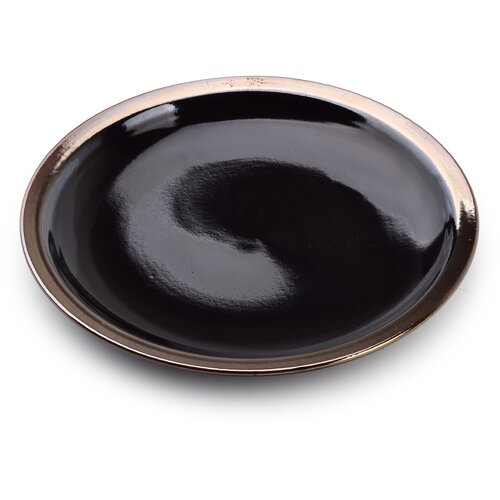 Mondex Cal Black Krožnik 20X20X3Cm, (21564954) Slike