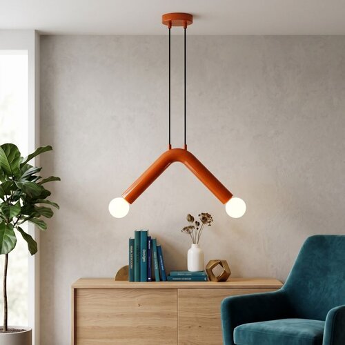 Opviq luster Balance 20551-F, 2 × E14, narandžasti Cene