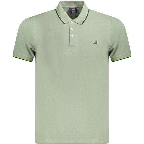 Norway 1963 MEN&amp;amp;#39;S SHORT SLEEVE POLO GREEN Slike