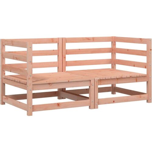  Kutne vrtne sofe 2 kom 70 x 70 x 67 cm masivno drvo duglazije Slike