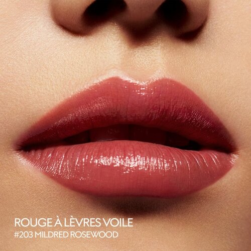 Gucci Beauty Rouge &amp;agrave; L&amp;egrave;vres Voile sjajilo za usne nijansa 227 Marie Almond 3.5 g Slike