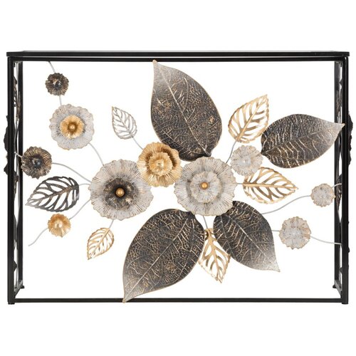 Mauro Ferretti Crni pomoćni stol 42x112 cm Glam Dark – Cijene