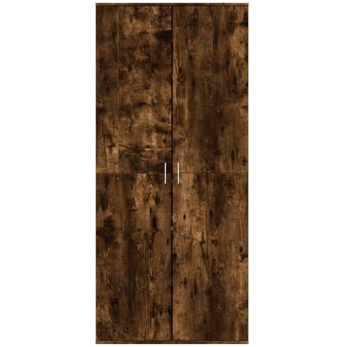  za cipele dimljeni hrast 80x39x178 cm konstruirano drvo Slike