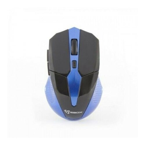 S Box WM-9017BBL 1600dpi plavi optički bežični miš Slike