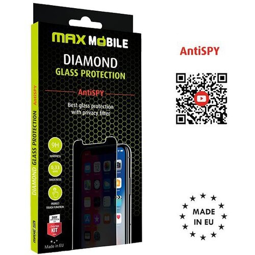 Max Mobile MM ZA&amp;Scaron;TITNO STAKLO ZA SAMSUNG GALAXY S26+ DIAMOND 2.5D AntiSPY Slike
