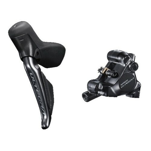  kočnica shimano ultegra STR8070L BRR8070F for 140MM rotor resin padw/fin w/connecter insert 1000MMSMBH90 blk indpack IR8170DLF6SC100A shimano Slike