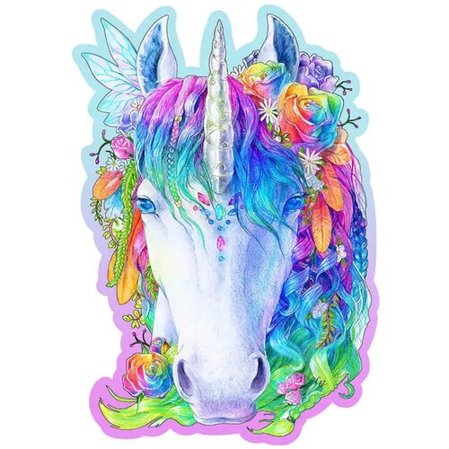 WOODEN CITY Stylish Unicorn Wooden Puzzle M (150 delova) Cene