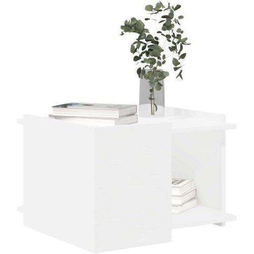  Stolić za kavu Bijela 50 5 x 50 x 33 cm Konstruirano drvo - Bijela 50 5 x 50 x 33 cm Slike