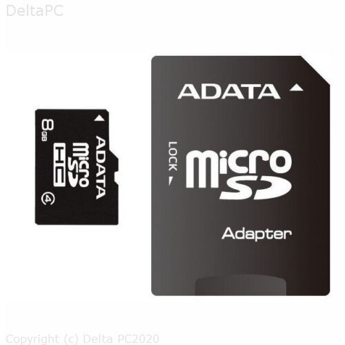 MEM SD MICRO 8GB HC Class4 + 1ad AD Cijene