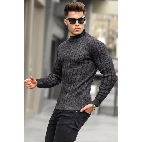 Madmext Sweater - Black - Regular fit