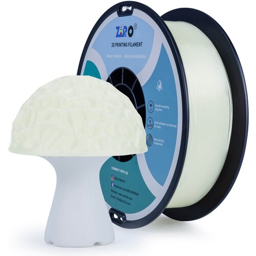  ZIRO Translucent PLA filament 1,75 mm – Transparent Cene