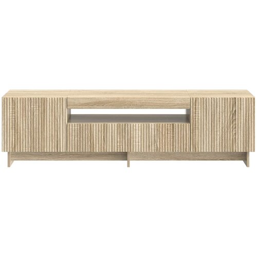  LED TV kabinet Hrast sonoma Konstruirano drvo Slike