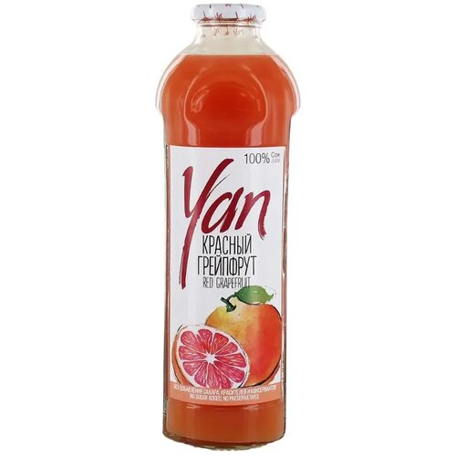 Yan sok Grejpfrut 100%, 930 ml Slike