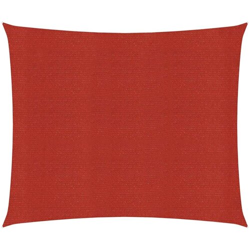  Jedro za za&amp;scaron;titu od sunca 160 g/m&amp;sup2; crveno 5 x 5 m HDPE Slike