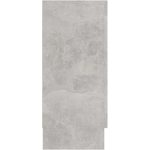  Vitrina siva boja betona 120 x 30,5 x 70 cm konstruirano drvo Slike
