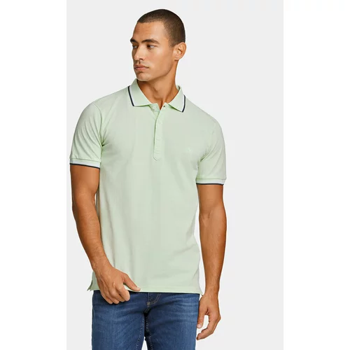 Lindbergh Polo majica 30-404010 Zelena Relaxed Fit