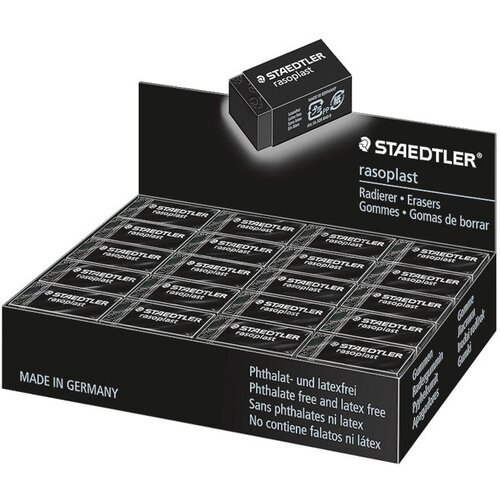  RASOPLAST STAEDTLER 526 B40-9 CRNA-KOMAD Slike