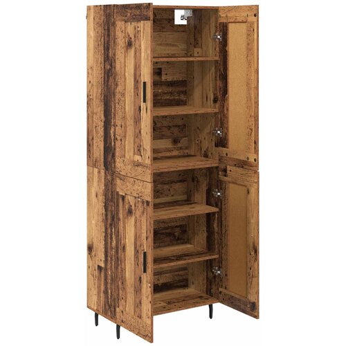  Highboard 2 kom. Staro drvo 69,5 x 34 x 180 cm Slike
