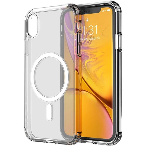 INF Ovitek za mobilni telefon iPhone XR za polnilec MagSafe Transparent, (21257330) Cene