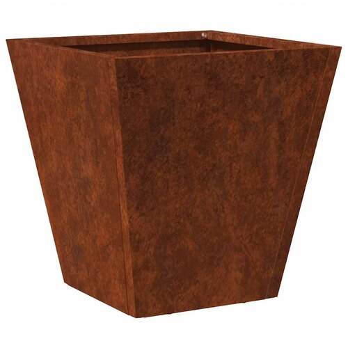  Vrtna sadilica antracit 30x30x30 cm Pohabani čelik Slike