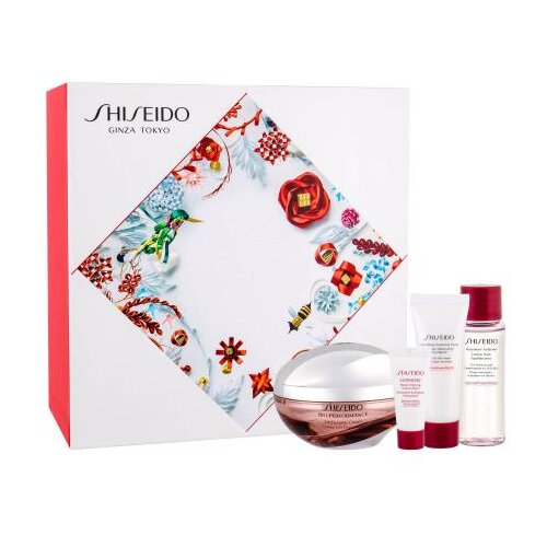 Shiseido Bio-Performance LiftDynamic Cream set: dnevna krema 50 ml + serum za lice ULTIMUNE 5 ml + pjena za či&amp;scaron;ćenje lica Clarifying Cleansing Foam 15 ml + vodica za lice Treatment Softener 30 ml za žene Slike