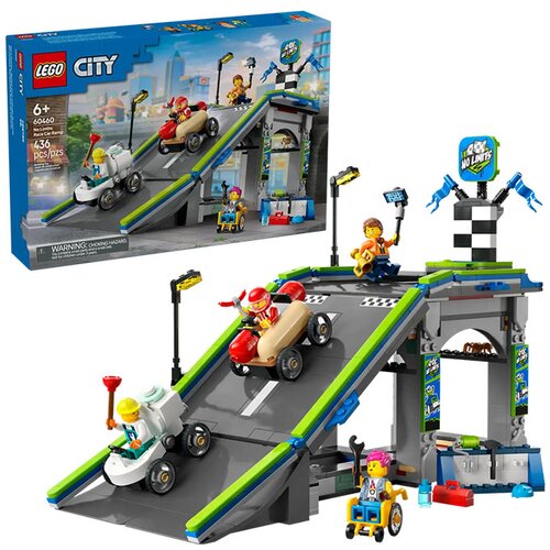 Lego City: Brez meja: Klančina za dirkanje z avtomobilčki Slike