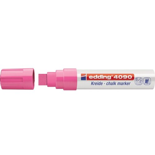 Edding Marker za staklo chalk marker E-4090 4-15mm roze Slike