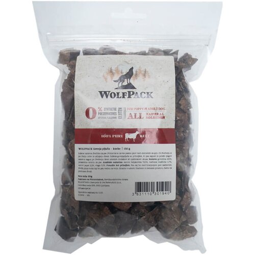WolfPack goveja pljuča kocke - 150 g Slike