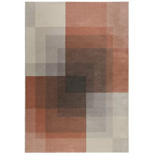 Flair Rugs Siva in roza Flair Rugs Plaza, 120 x 170 cm
